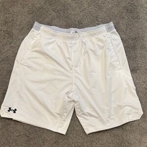 Under Armour Men's White Sports Shorts